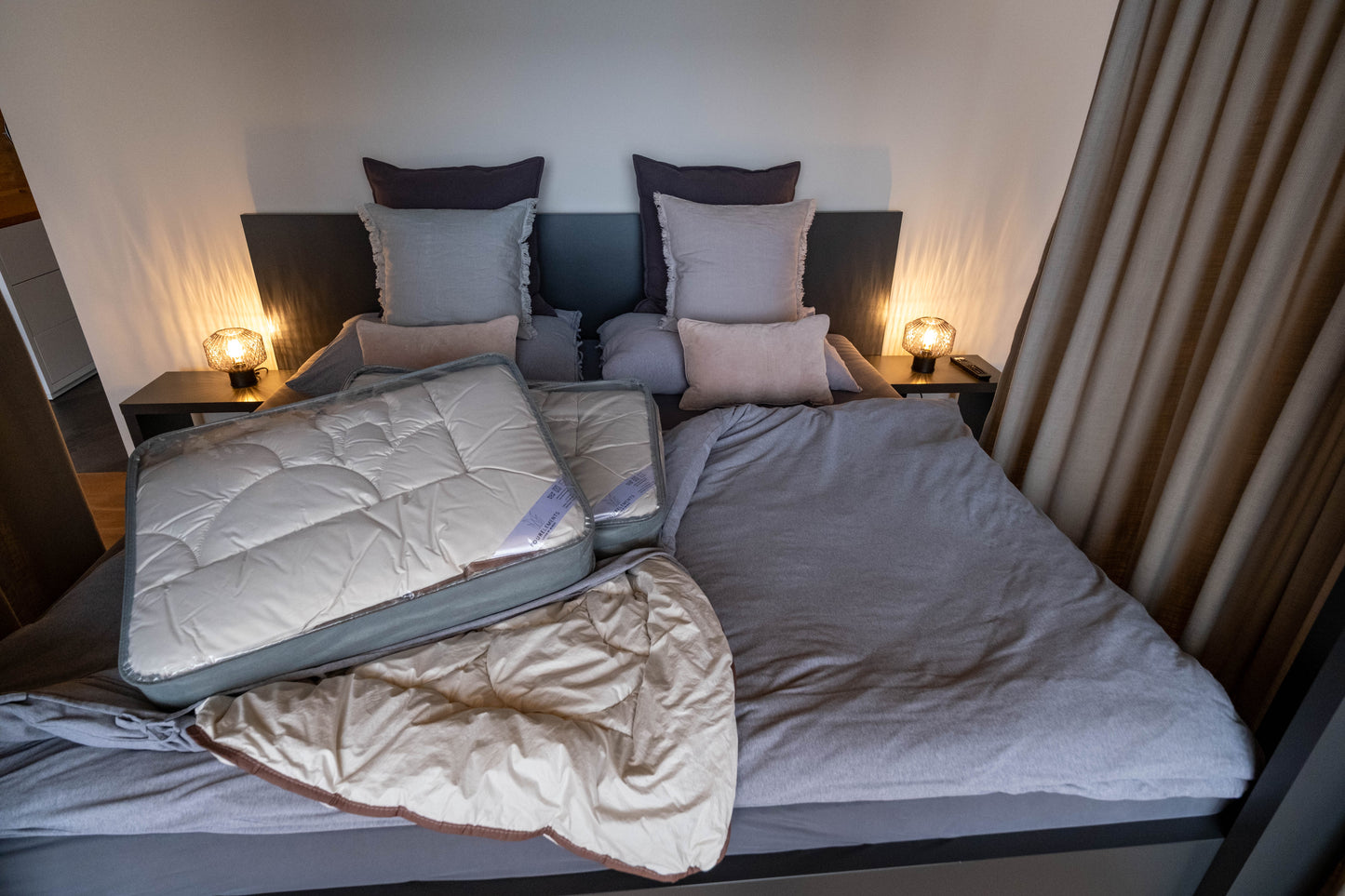 100% Bio Alpakadecke 200x140